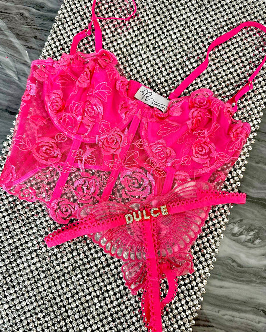 Pink Bralette (RTS)