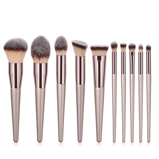 10 pack makeup brushes