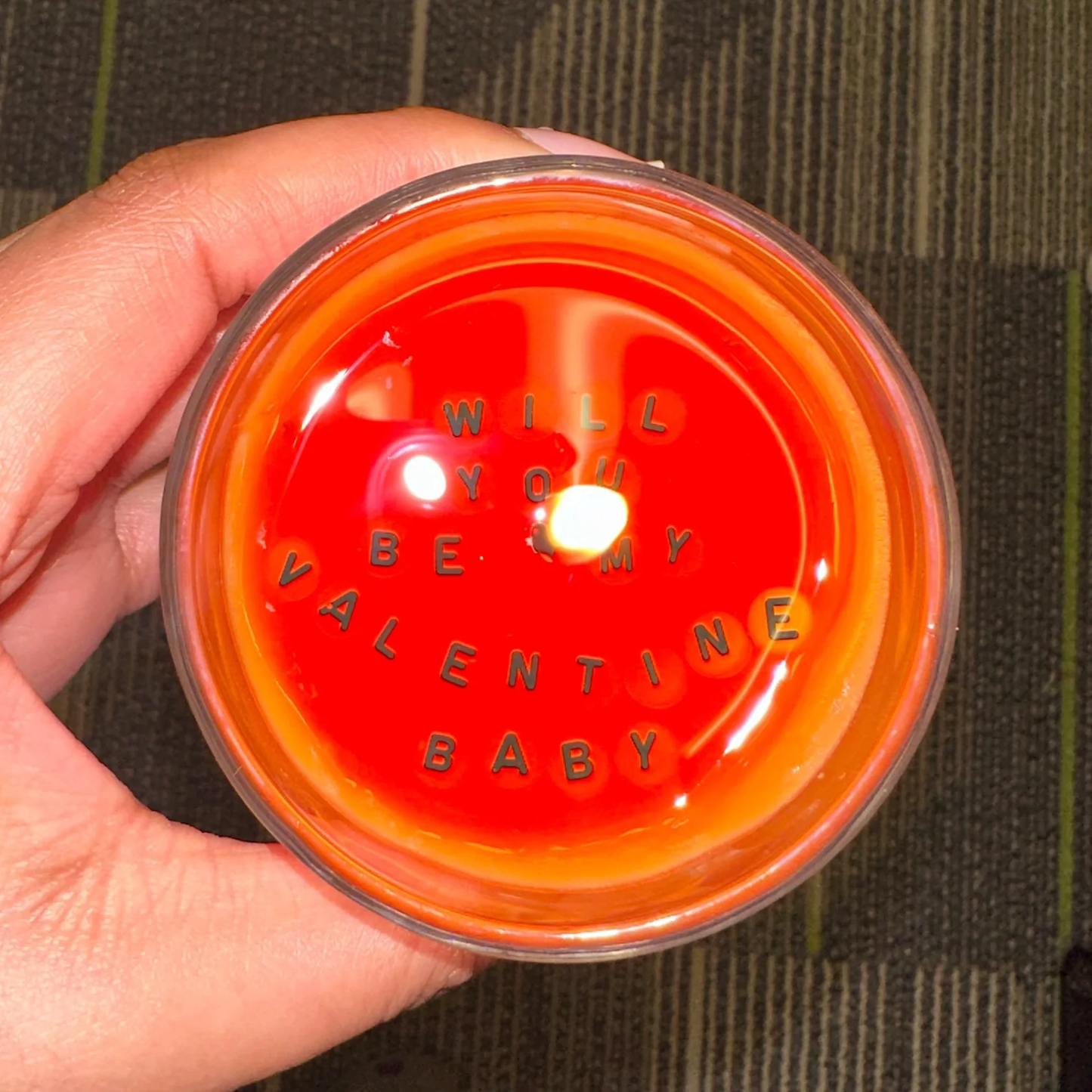 Will You Be My Valentine? (Allen Leslie Sensation Candle)