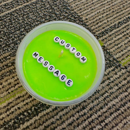 CUSTOM CANDLE (Allen Leslie Sensation Candle)