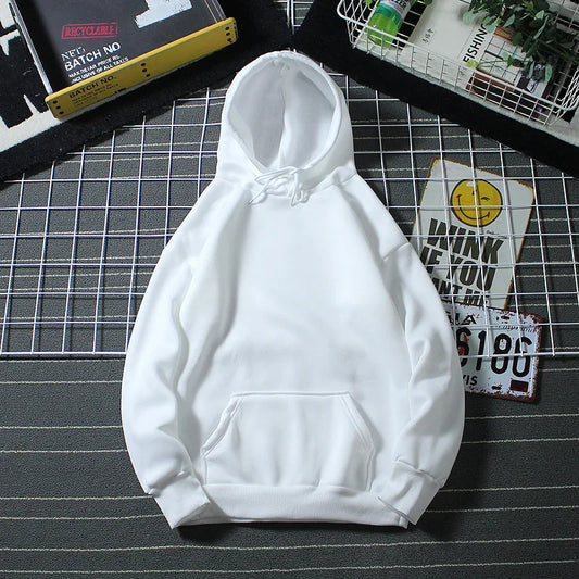 White Unisex Hoodie